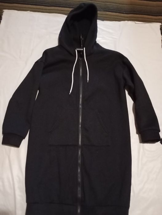 Толстовка, худі подовжена жіноча