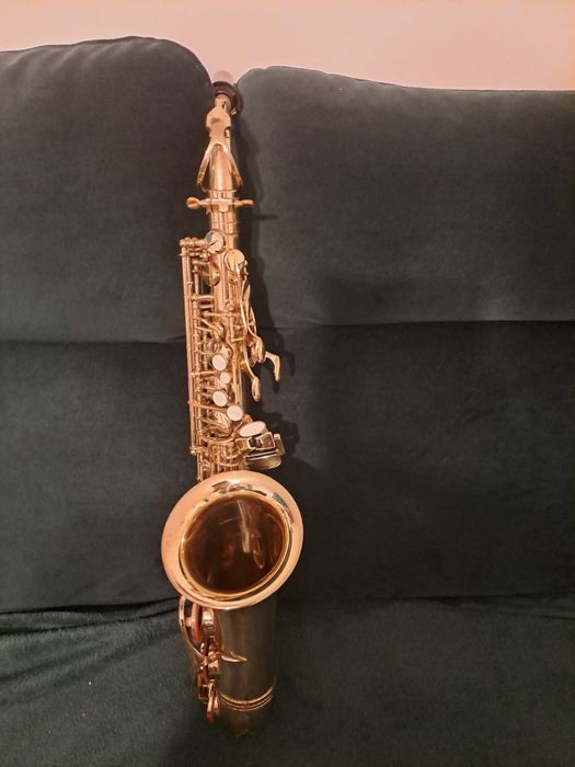 Saksofon altowy B&S z futerałem oryg.