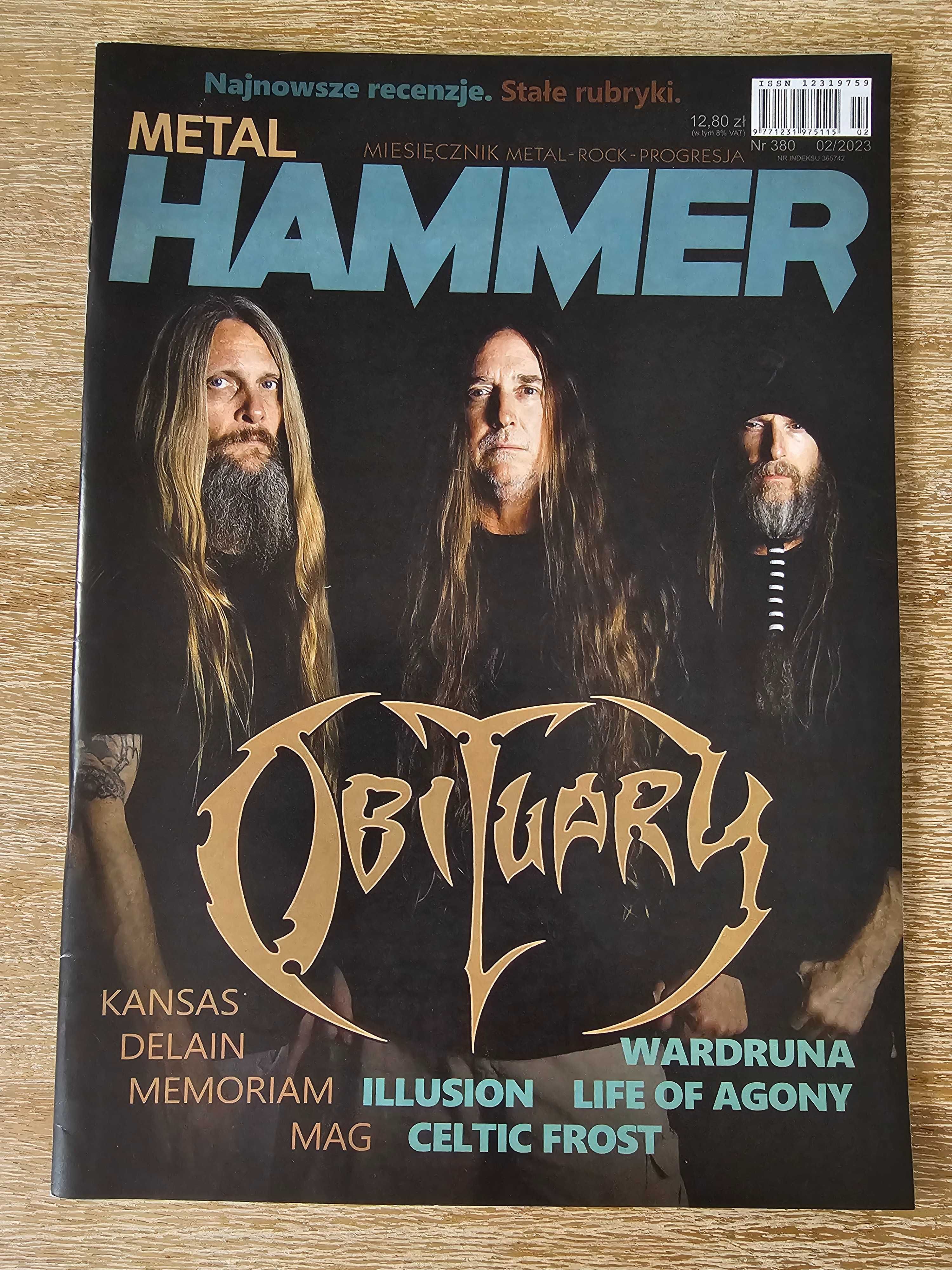 Metal Hammer 380 2/2023 - Obituary, HIM, Iggy Pop, Illusion