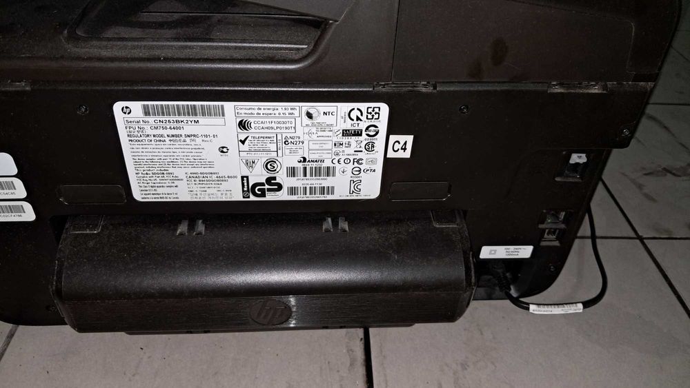 Impressora hp officejet pro 8600 plus