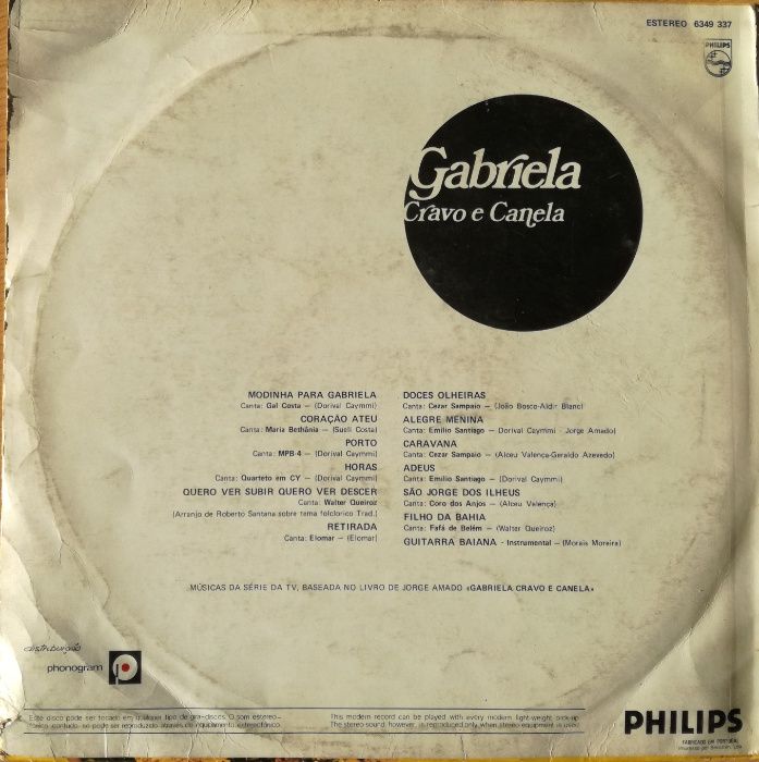 Gabriela - Cravo e canela