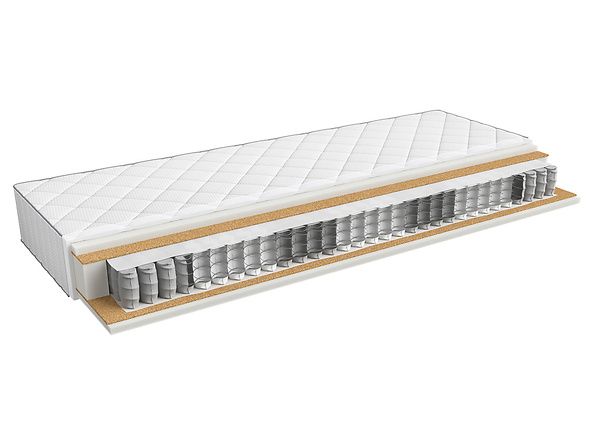 Materac sprężynowy kieszeniowy Alya 160x200 H4 Black Red White BRW