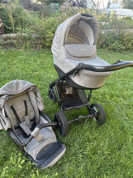 Коляска 2 в 1 люлька, прогулянка, шасі