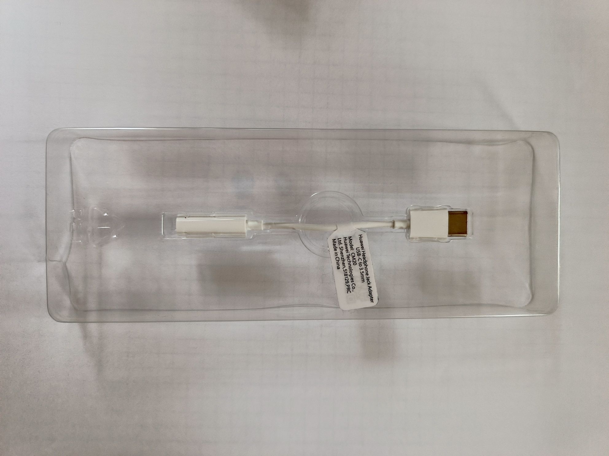Adapter USB typu C na Jack 3.5 mam Huawei