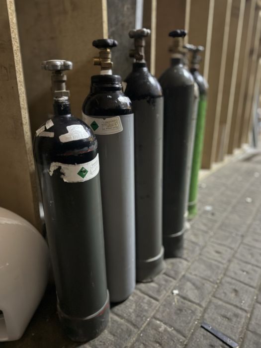 Butle dwutlenek / azot - okazja