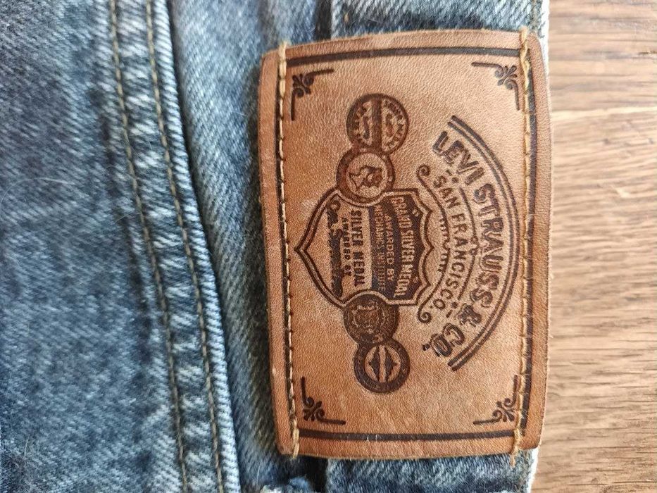чоловічі вінтажні джинси Levi Strauss 727 silver medal man