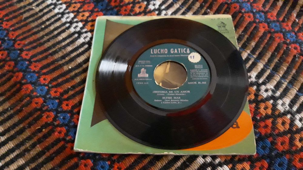 Lucho Gatica - Historia de un amor - EP-single - portes incluídos