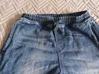 Spodnie jeansowe na gumce rozm 170