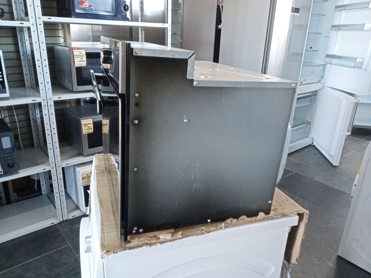 2в1 Духовой шкаф + микроволновка Whirlpool нержавейка из Германии