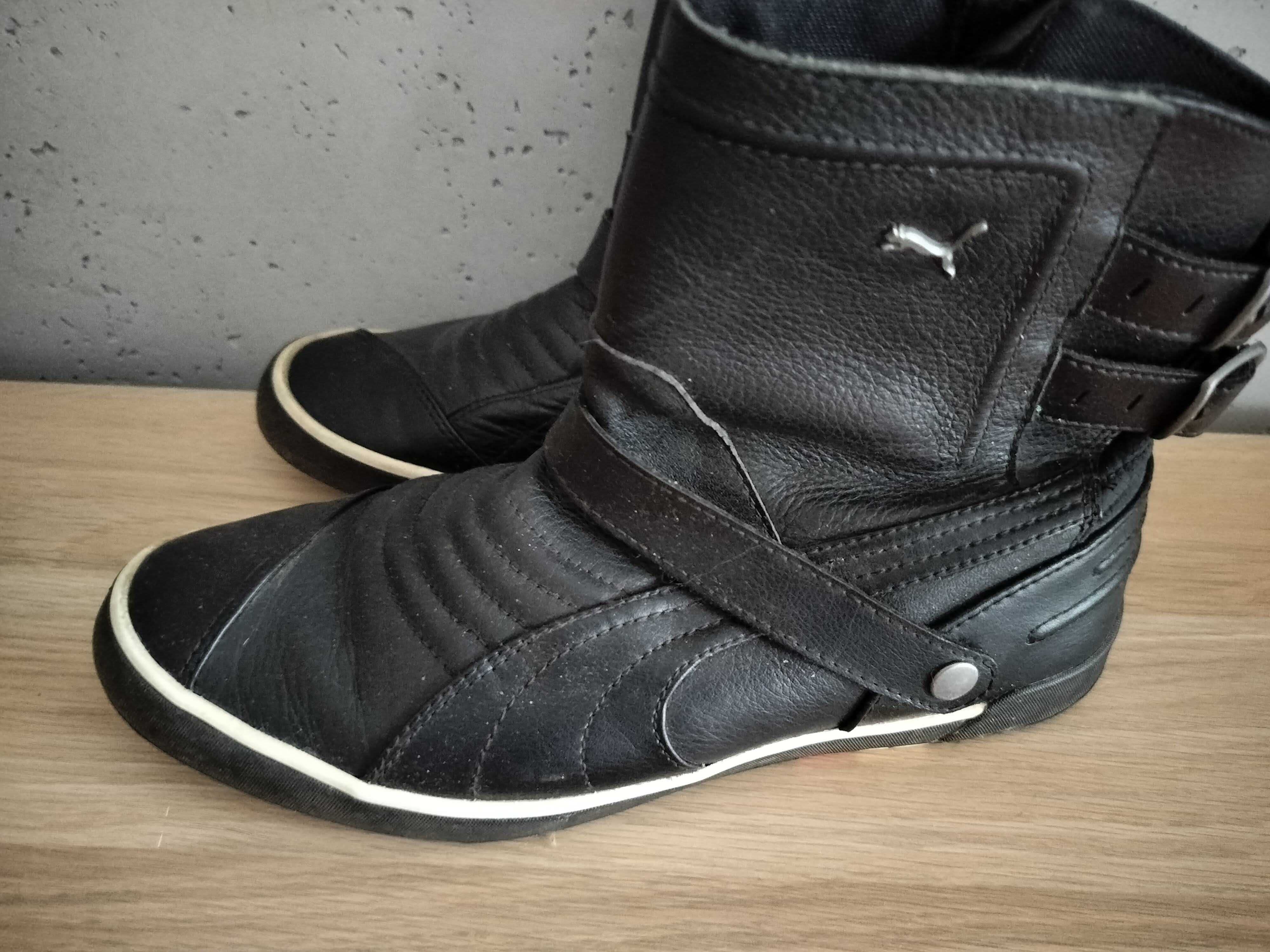 Buty damskie 41 sportowe skóra Puma moto Diva CANVAS WN'S 26,5