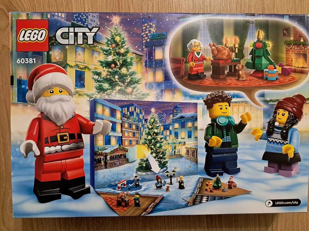 LEGO City 60381 Kalendarz adwentowy 2023 nowy