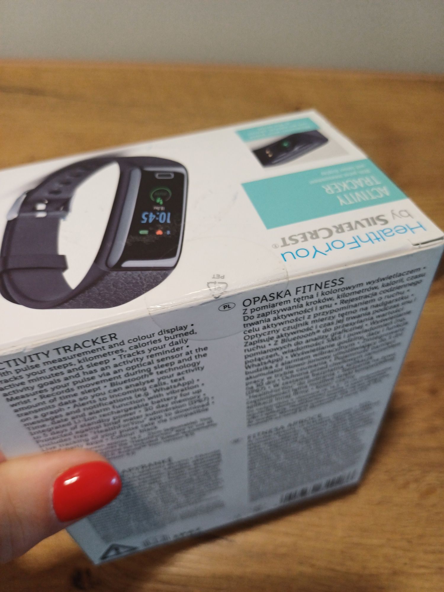 Opaska fitness Silver crest