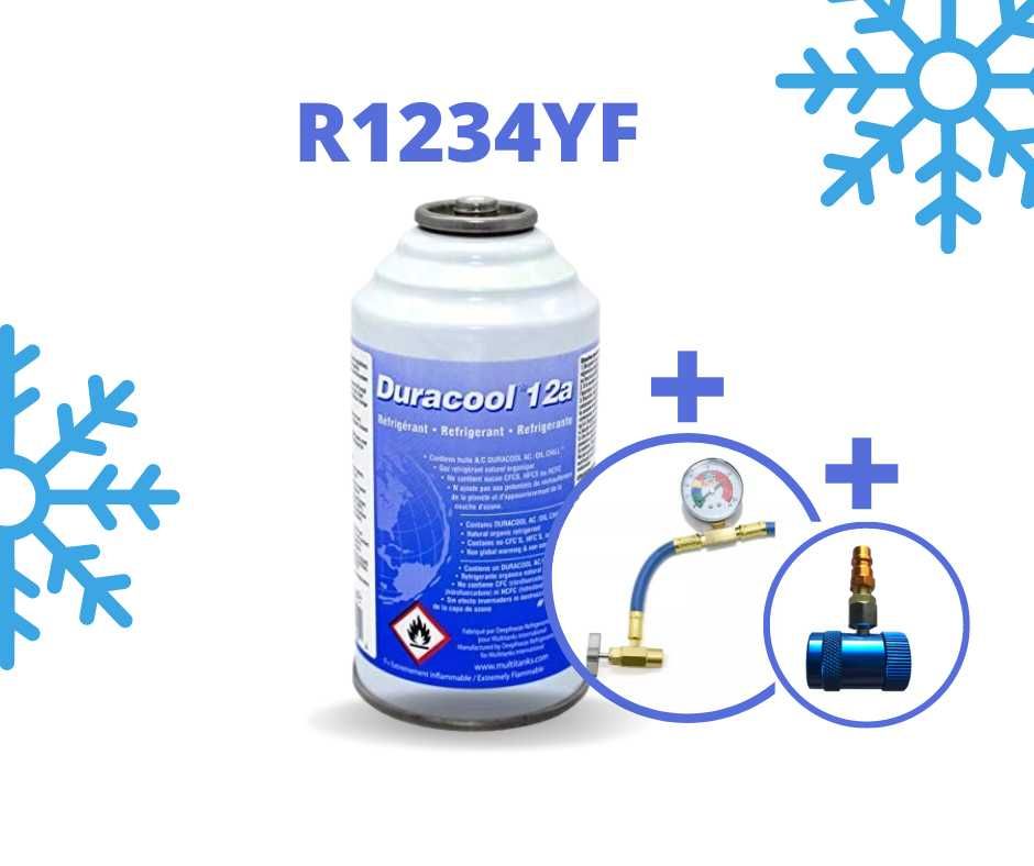 Carregamento Ar Condicionado R1234YF DURACOOL 12A