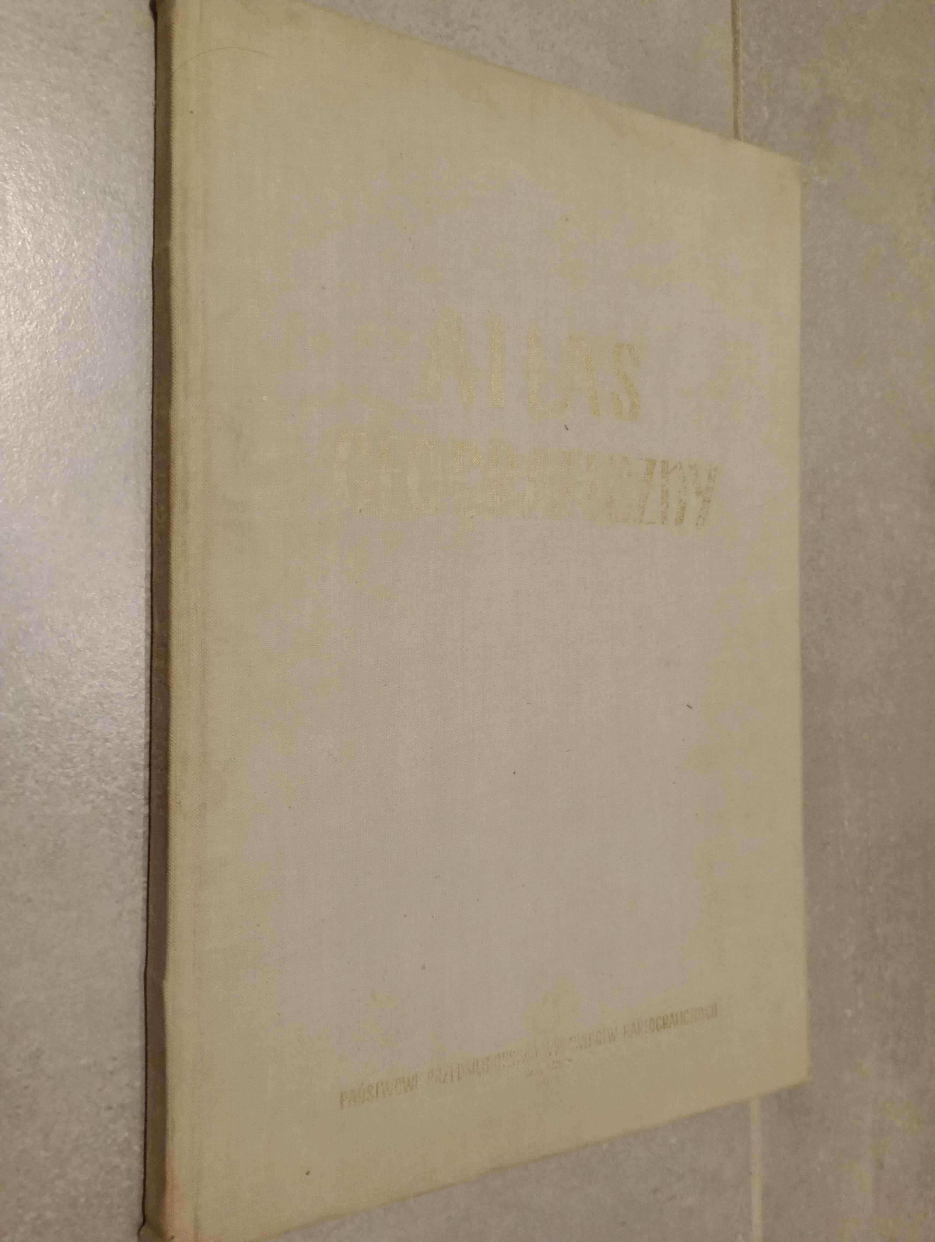 Atlas geograficzny świata PPWK 1968