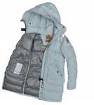 Parajumpers Zimowa Pikowana Kurtka Damska Płaszcz Puchowy Xs