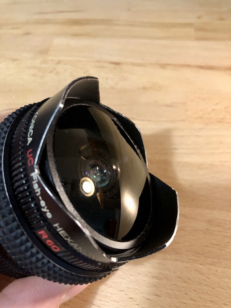 Obiektyw KONICA Hexanon UC Fish-eye AR 15mm F/2.8 unikat!