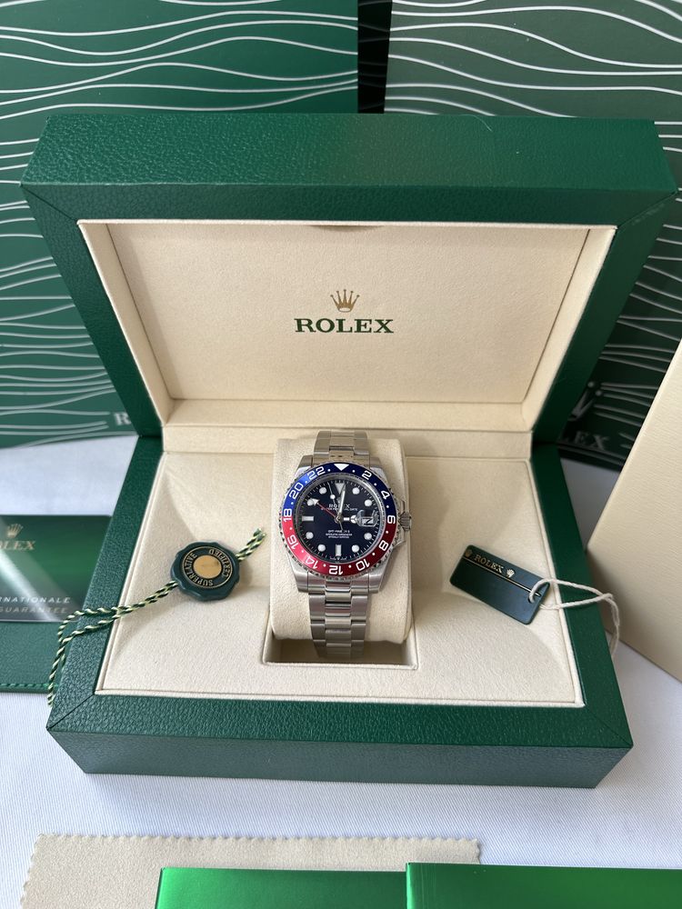 Zegarek męski Rolex GMT Master II Pepsi