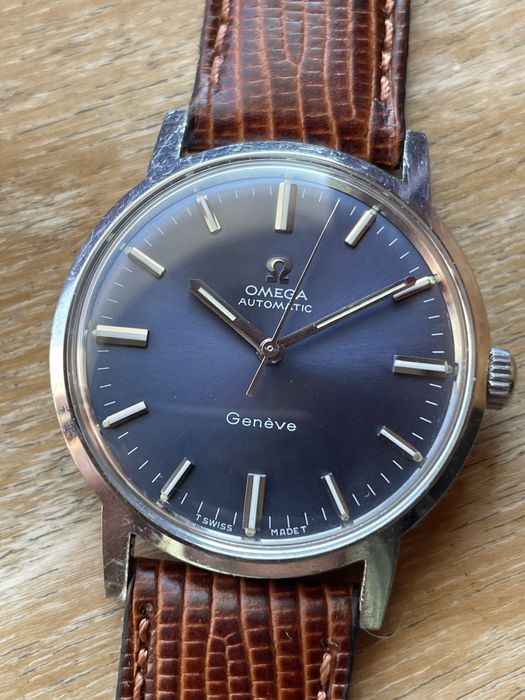 Omega Geneve Automatico azul