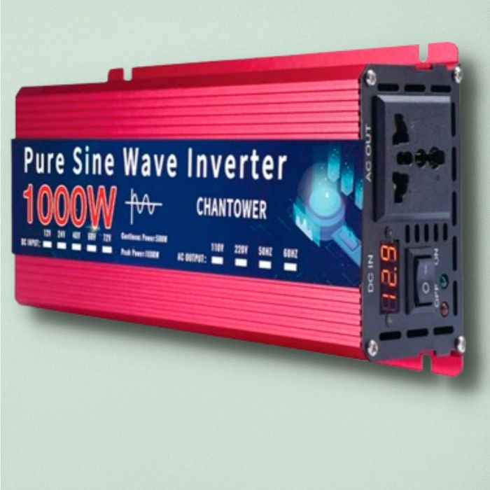 Инвертор для дома или авто 1000W DC 12V AC 220V с USB выходом б/у