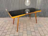 Ława, stolik kawowy proj. J.Jiroutek, Czechosłowacja '50, PRL Design