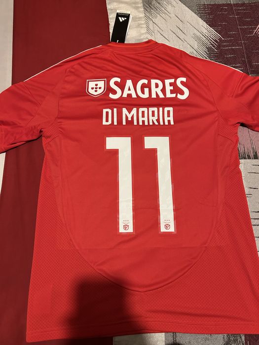 Camisola do SLB  Oficial da Liga Portuguesa Tam M