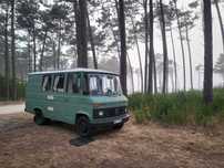Mercedes 407d Autocaravana Vintage