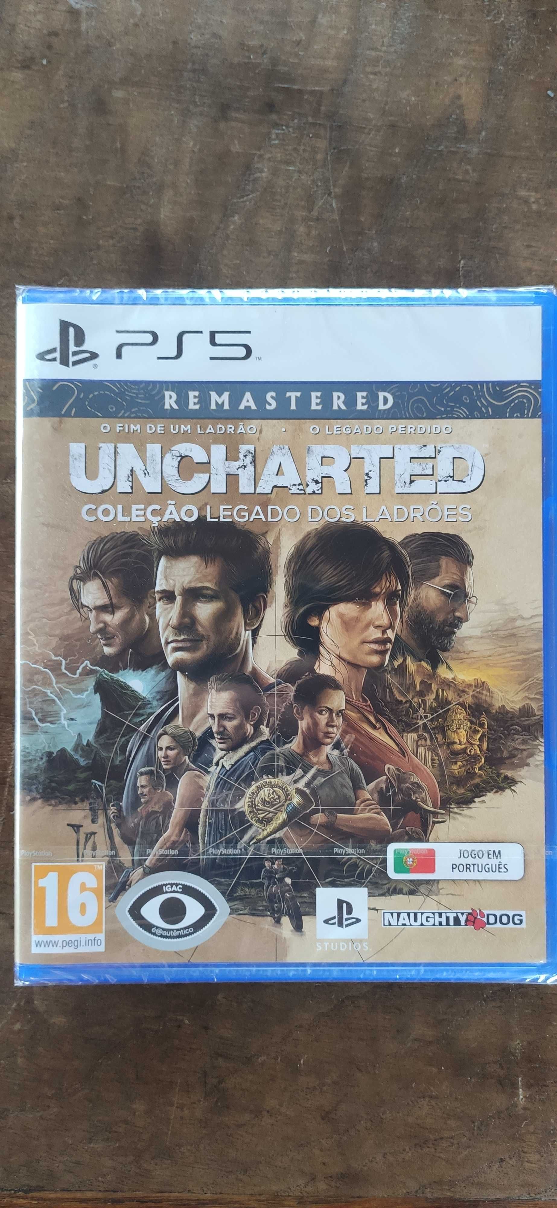 Jogo PS5 - Uncharted: Coleção Legado dos Ladrões