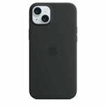 Apple iPhone 15 SILICONE Case with MagSafe - CZARNE
