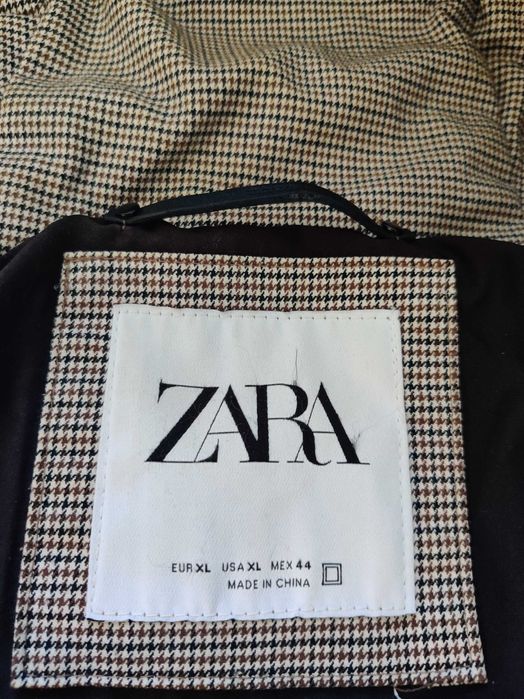 Kurtka puchowa ZARA 44/XL/męska/zimowa