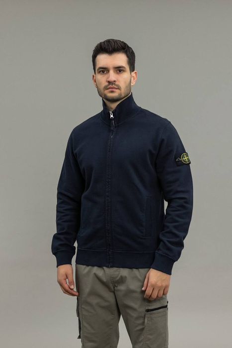 Чоловіча кофта зіп-худі Stone Island ОРИГІНАЛ