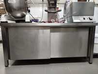 Armário de inox usado