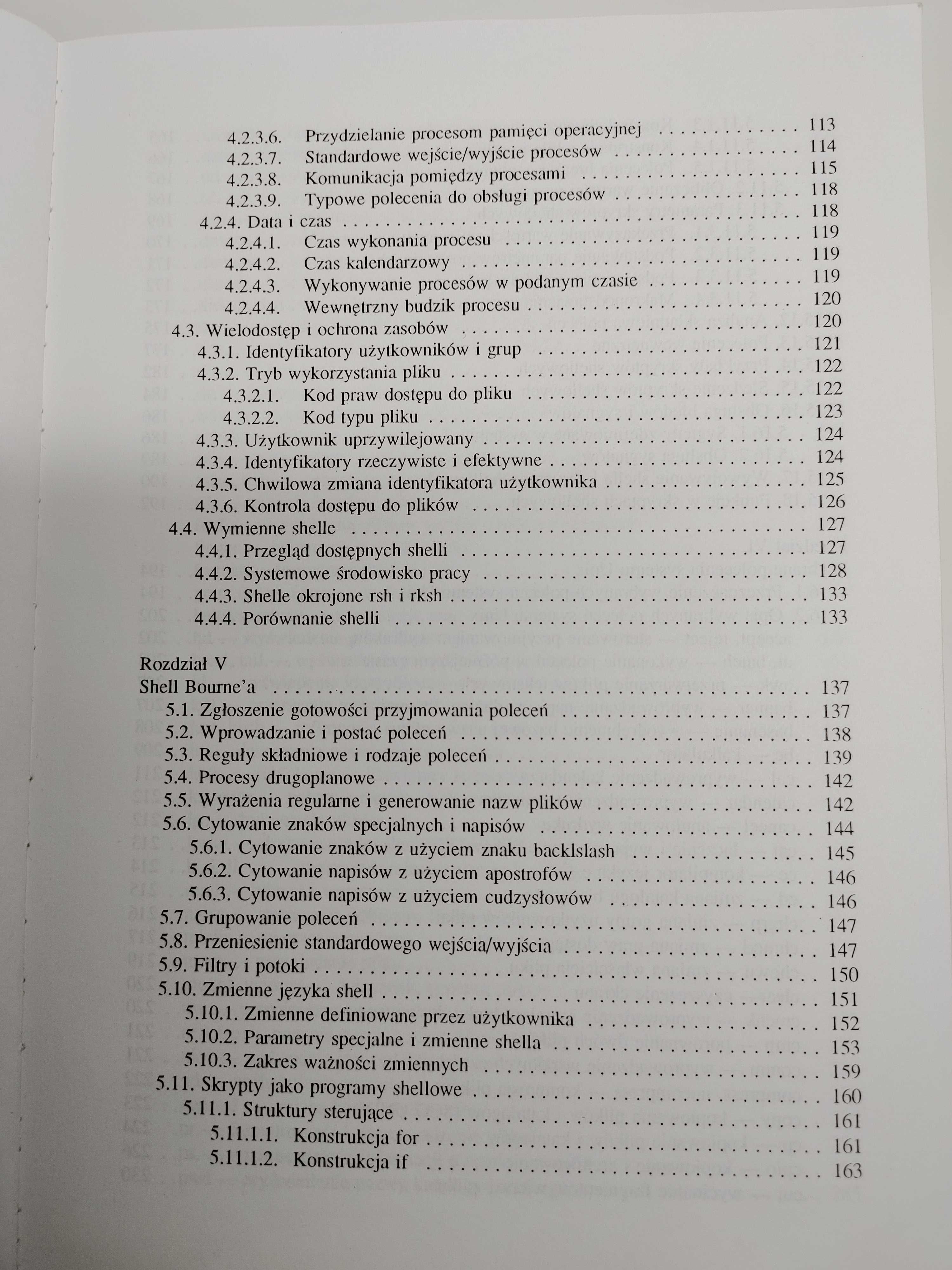 Książka UNIX - użytkowanie i administrowanie - Jerzy Marczyński