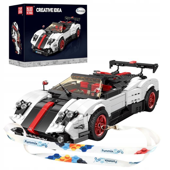 Klocki 960 el. Zonda sport wyścigowy Mould King 13105