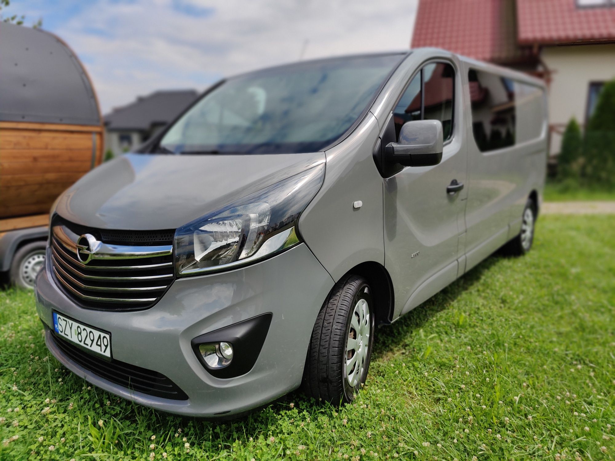 Zamiana na minikoparke Opel Vivaro Twin Turbo (brygadowy)