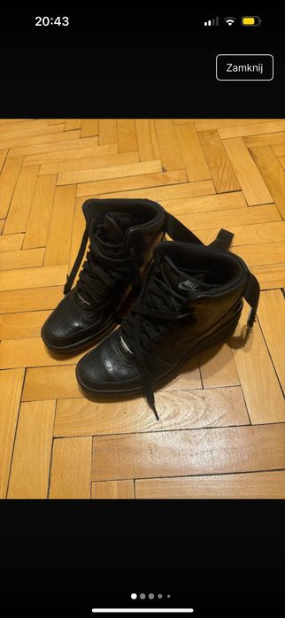 NIKE wmns Lunar Force 1 sky HI. Rozmiar 37.5
