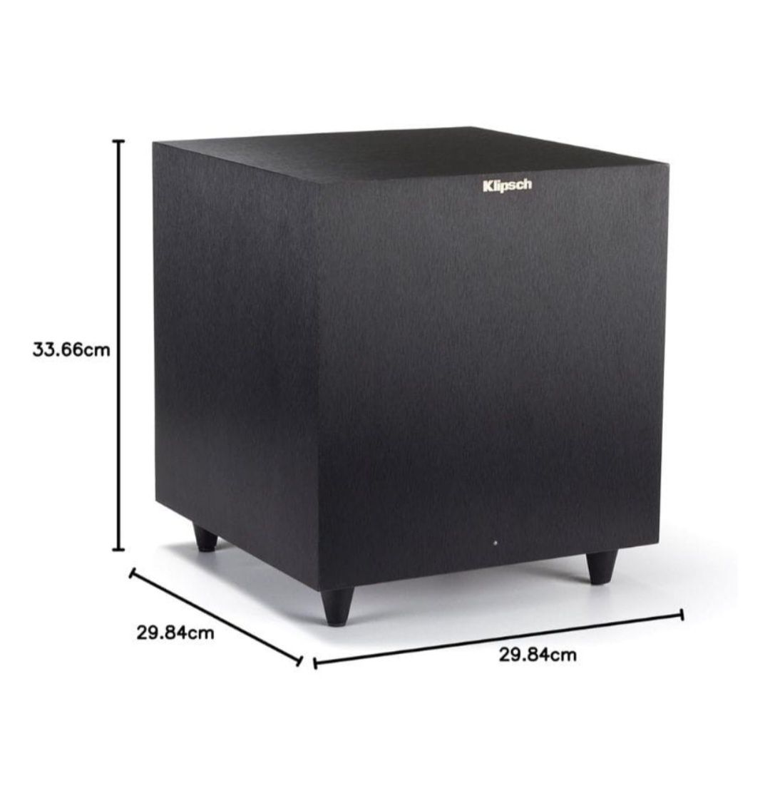 Subwoofer Klipsch R-8SW 150 W Preto