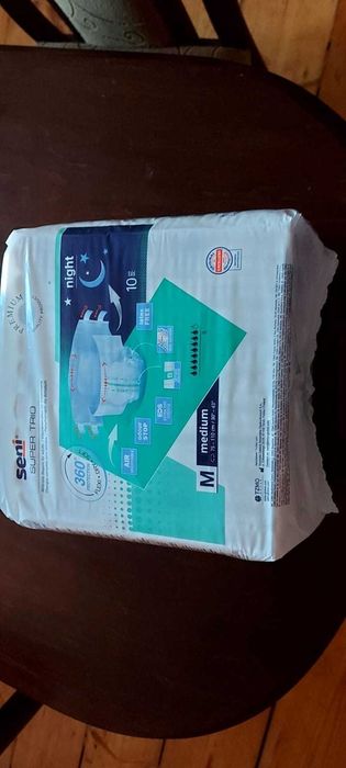 Pieluchomajtki Seni super trio M