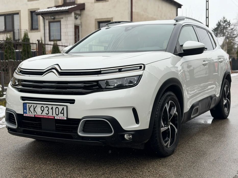 Citroën C5 Aircross FV23% ACC Martwe Pole Kamera Czujniki Podgrzewane fotele