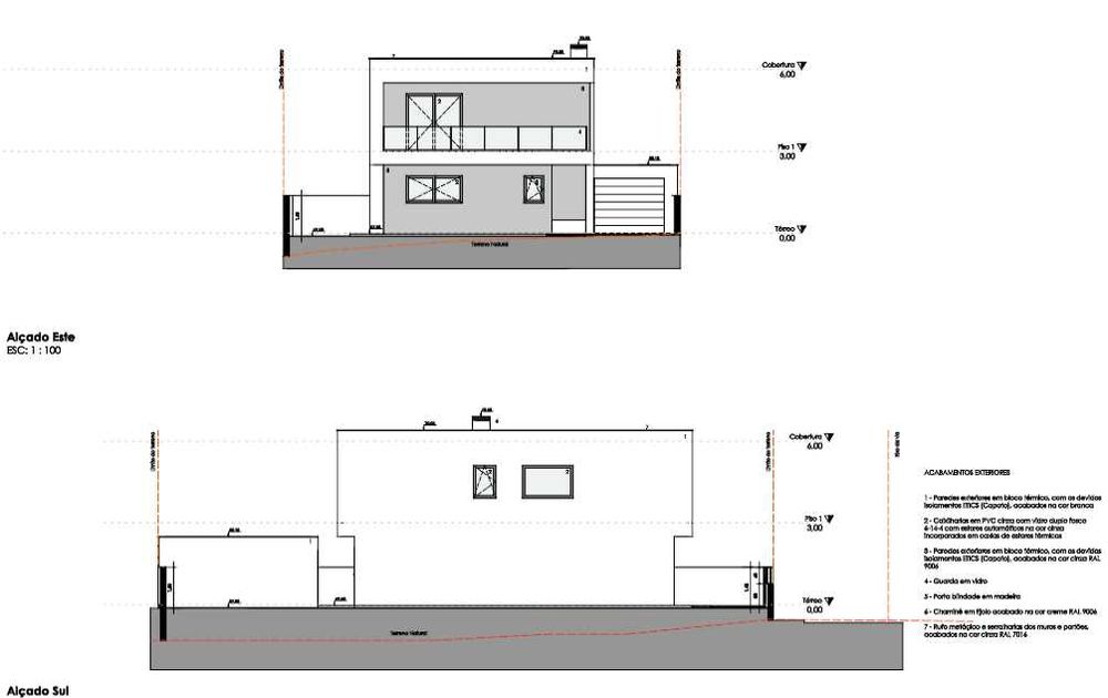 Terreno com projecto em aprovação