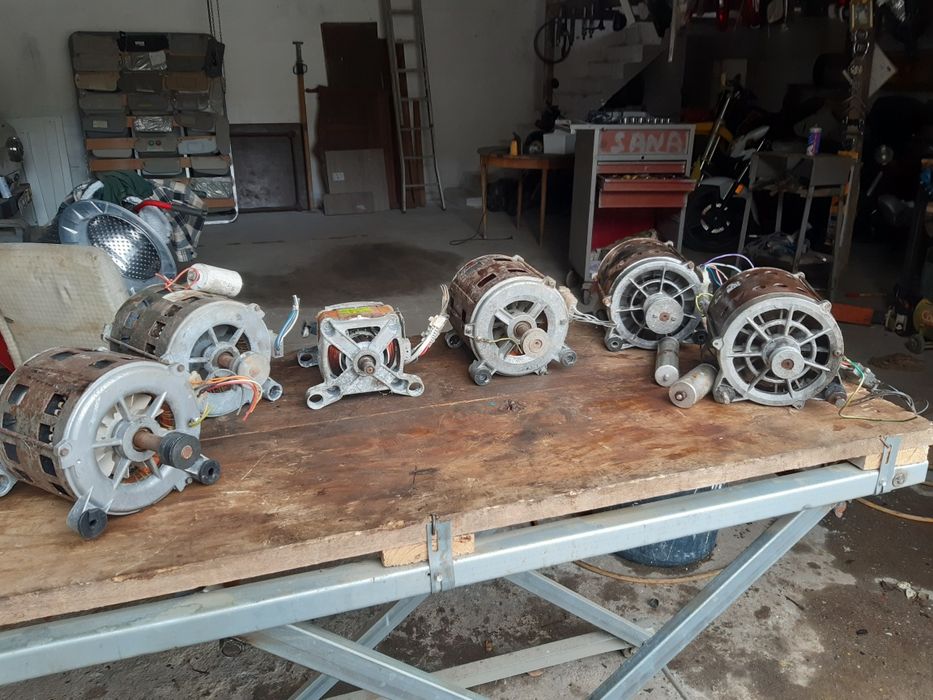 Lote de motores mquina de lavar usados