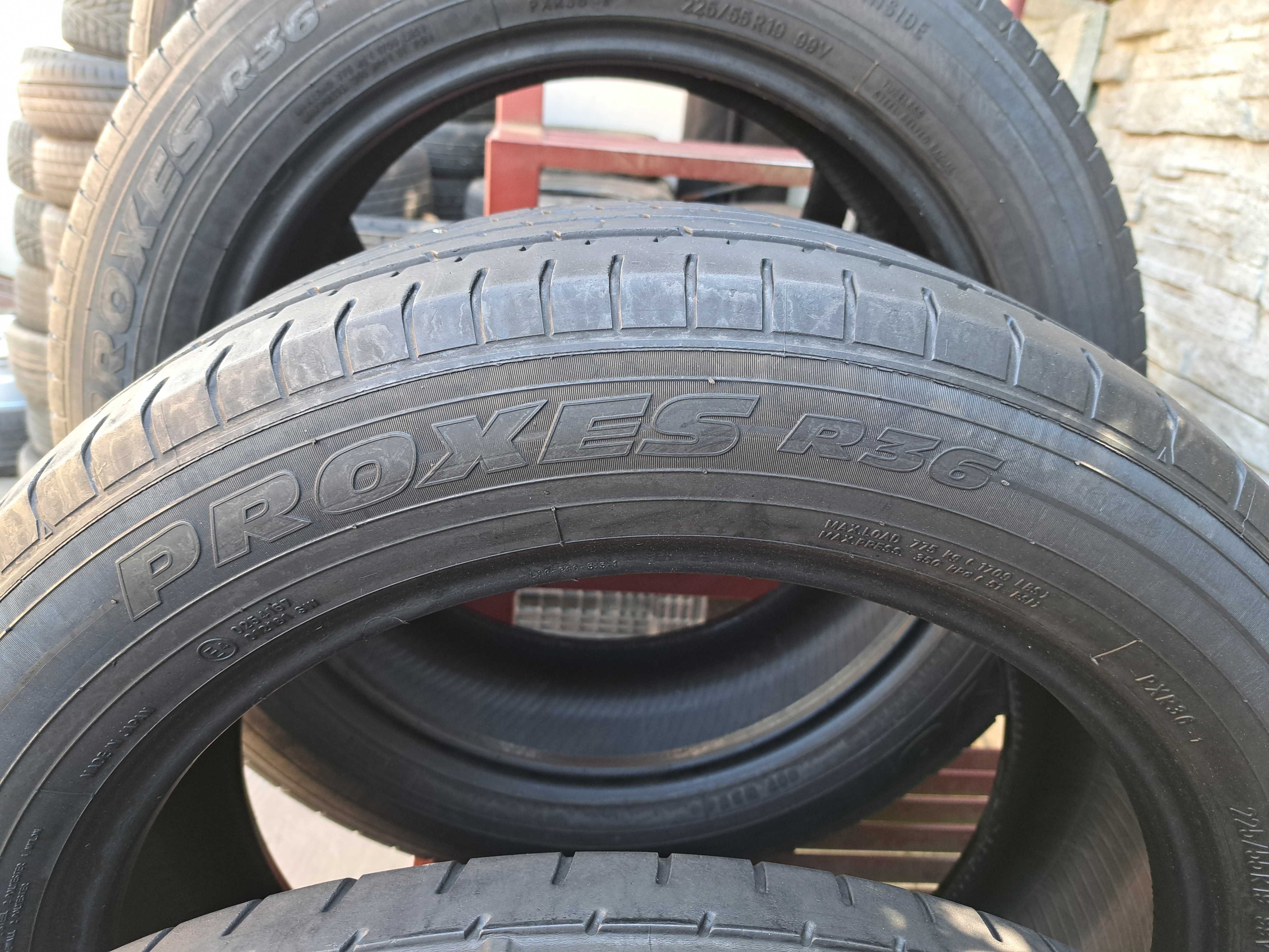 4 Opony letnie 225/55 R19 Toyo Montaż i wyważanie Gratis!