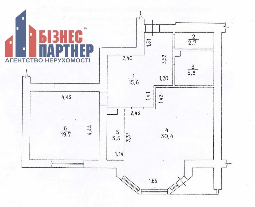 2-к квартира в новому будинку, вул. Б.Вишневецького 97