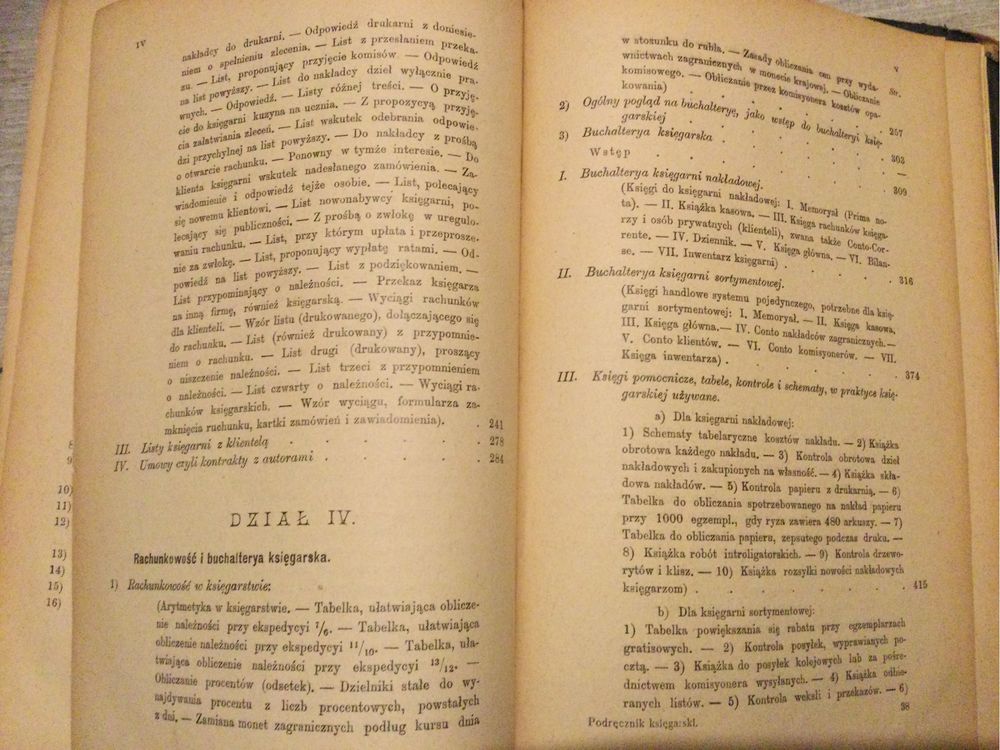 Podręcznik księgarski praktyczny,T. Paprocki,1896 r,starodruk,W-wa.