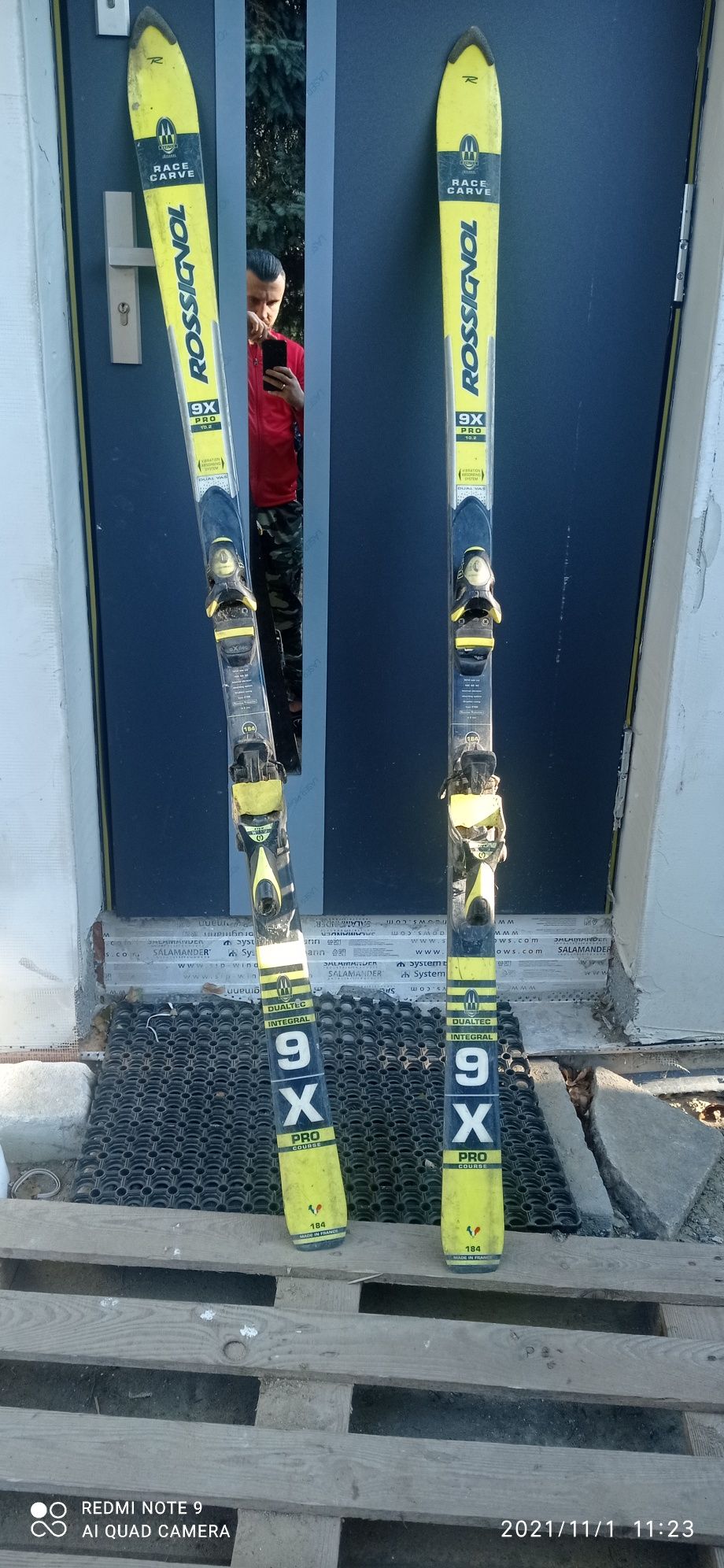 Narty Rossignol Race Carver 9X Pro długość 184cm.