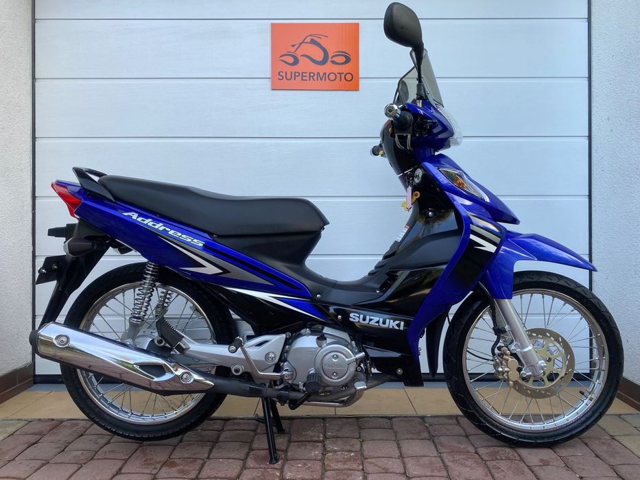 Suzuki Address 125 Kat B A1 DUŻE KOŁA Idealny Do Campera Do Lasu Na Ryby Tranp Raty