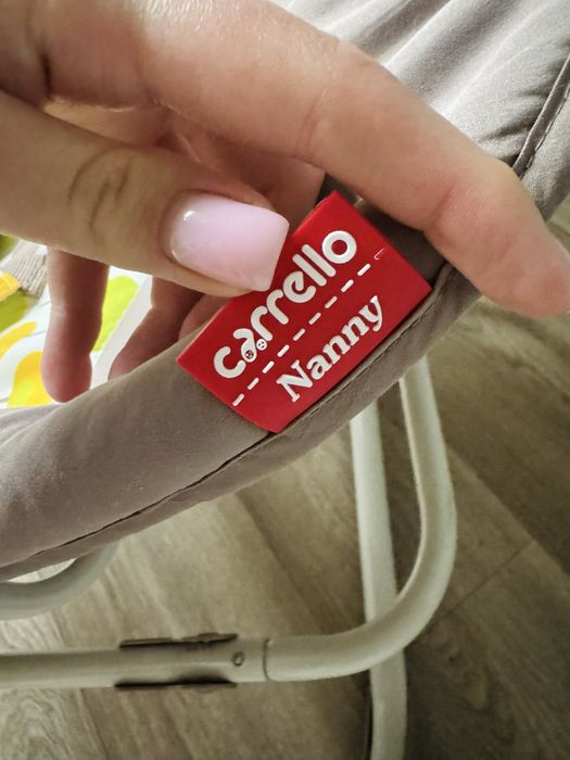Крісло-гойдалка carrello nanny заколисуючий центр шезлонг