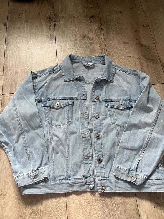 kurtka jeansowa luźna oversize dżinsowa katana koszula wierzchnia