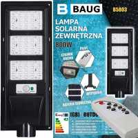 LAMPA SOLARNA Z CZUJNIKIEM Ruchu Zmierzchu LED Zewnętrzna  + Pilot