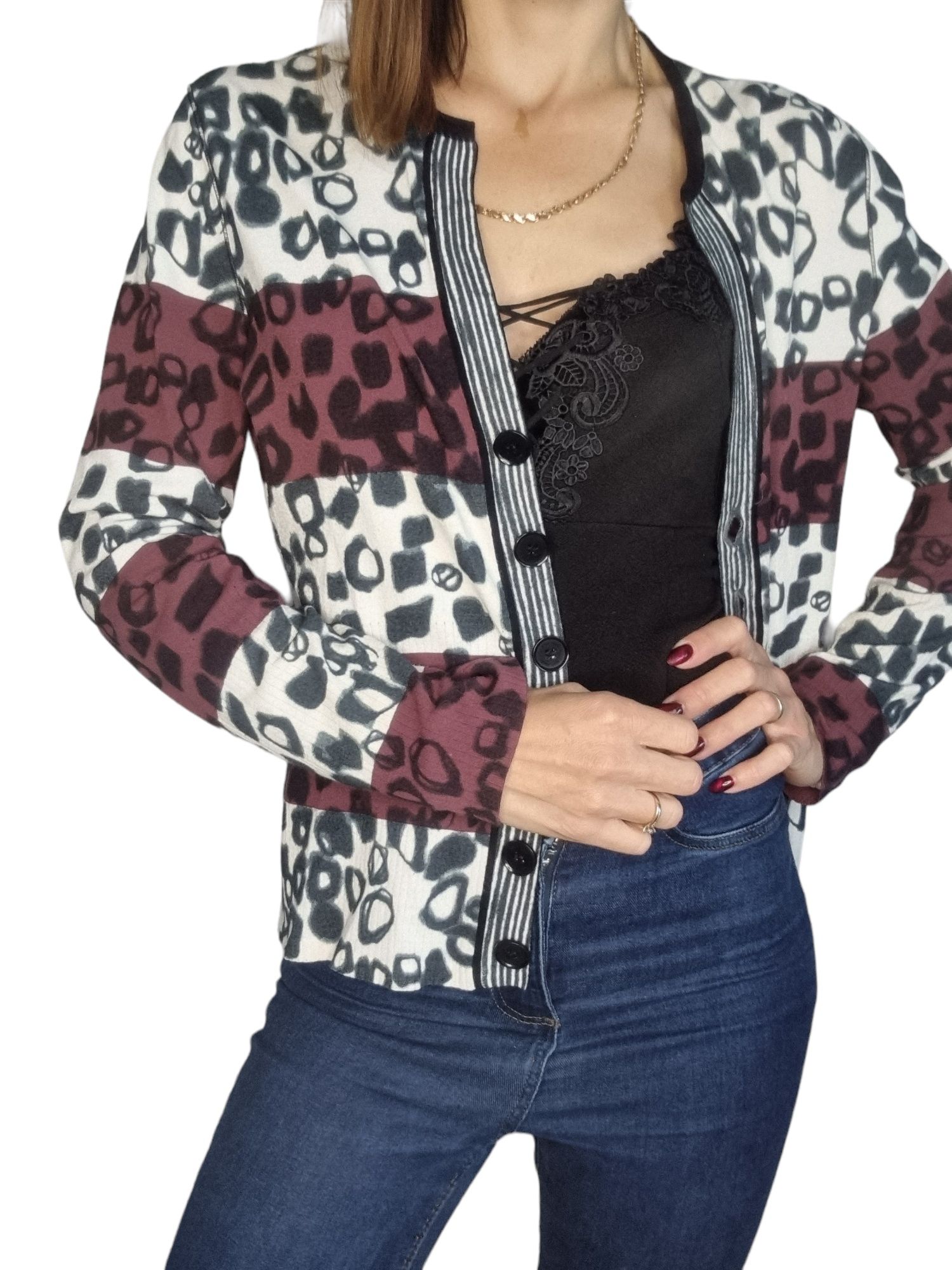 Sweterek Marc cain n6 Rozmiar xxl 44