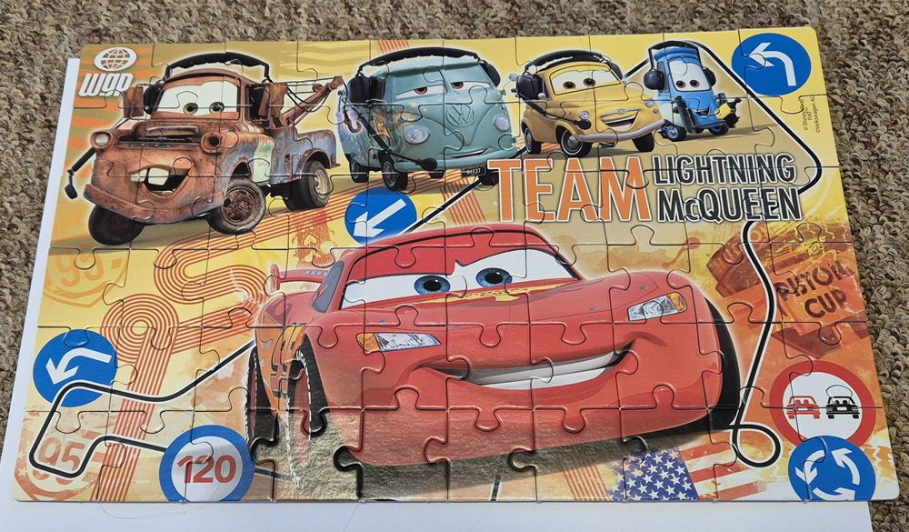 Puzzle Clementoni 4w1 numer 07602 CARS